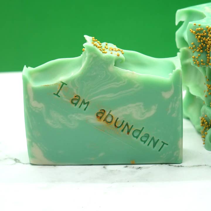 I AM ABUNDANT for wholesale by Jazzybird Soaps