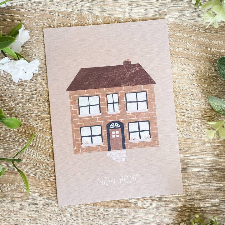 New Home Greeting Card for wholesale by Stottella Design
