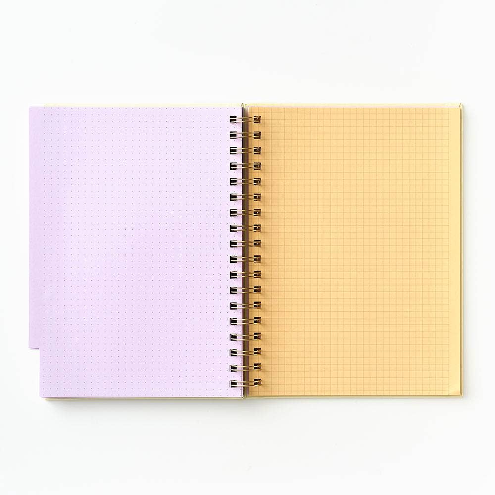 Paper Source Wholesale - Wholesale Notebook - Botanical Spiral Notebook1