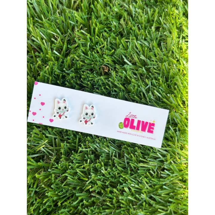 Little Olive Creates - Wholesale Jewelry Set - Gabby Dollhouse Inspired Stud Earrings Set6