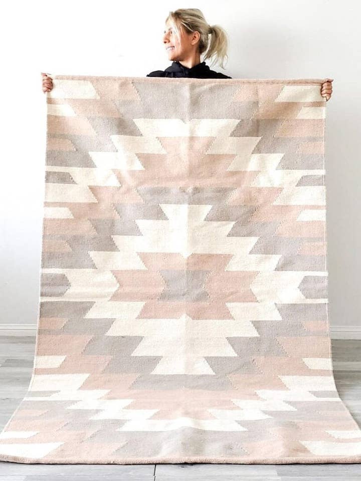 Verra Handwoven Kilim Rug for wholesale by Mumo Toronto Inc
