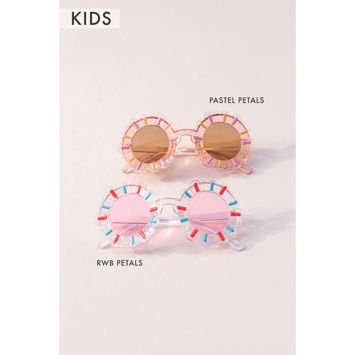 Space 46 Wholesale - Wholesale Sunglasses - Kids - Toddler Kids Petals Sunglasses