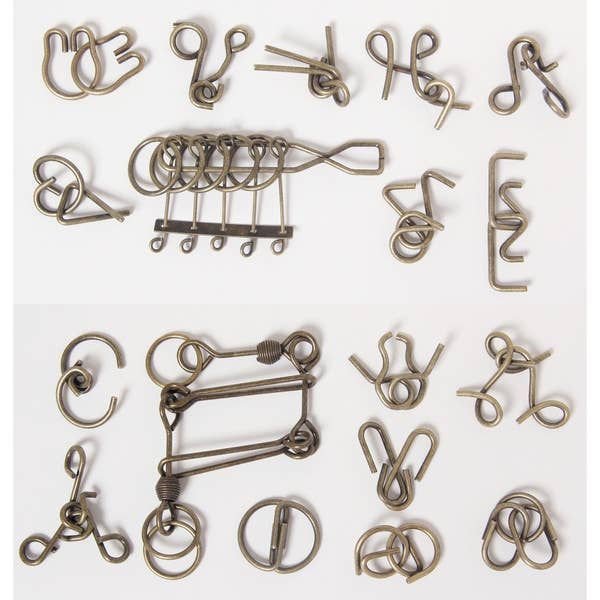 HQ Kites & Designs - Vente Jeu de réflexion – adulte - Ensemble d'Exposition de Puzzles Steampunk3