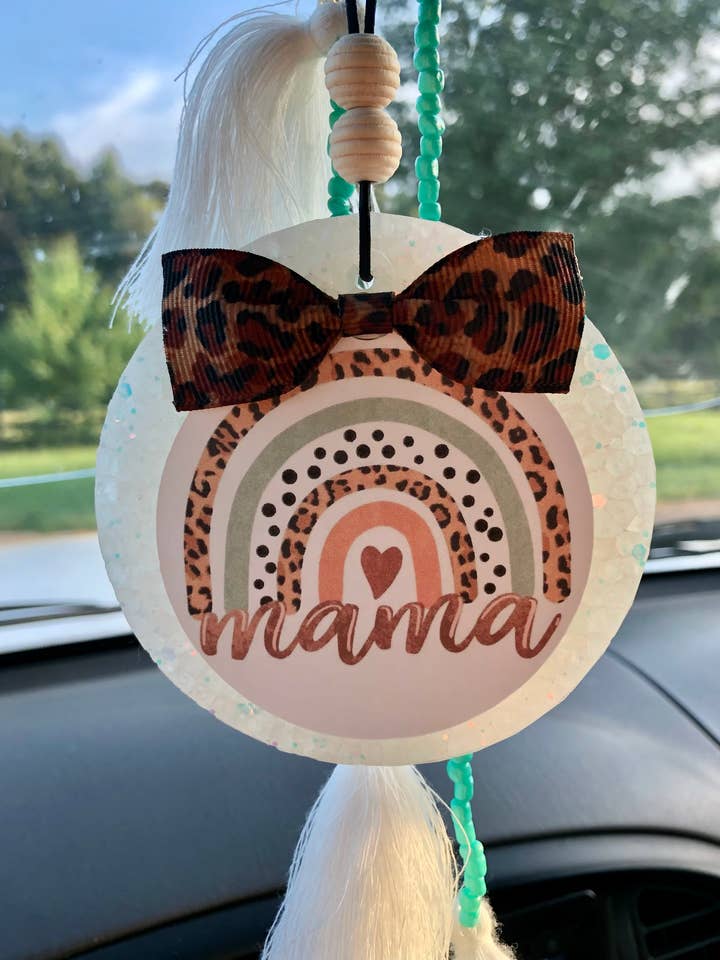 Boho Rainbow Mama Car Freshies for wholesale by AndersonDesignsMS