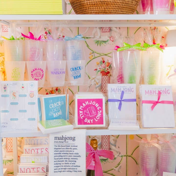 perk - Wholesale Notepad - To Do After Mahjong Notepad (Purple)1