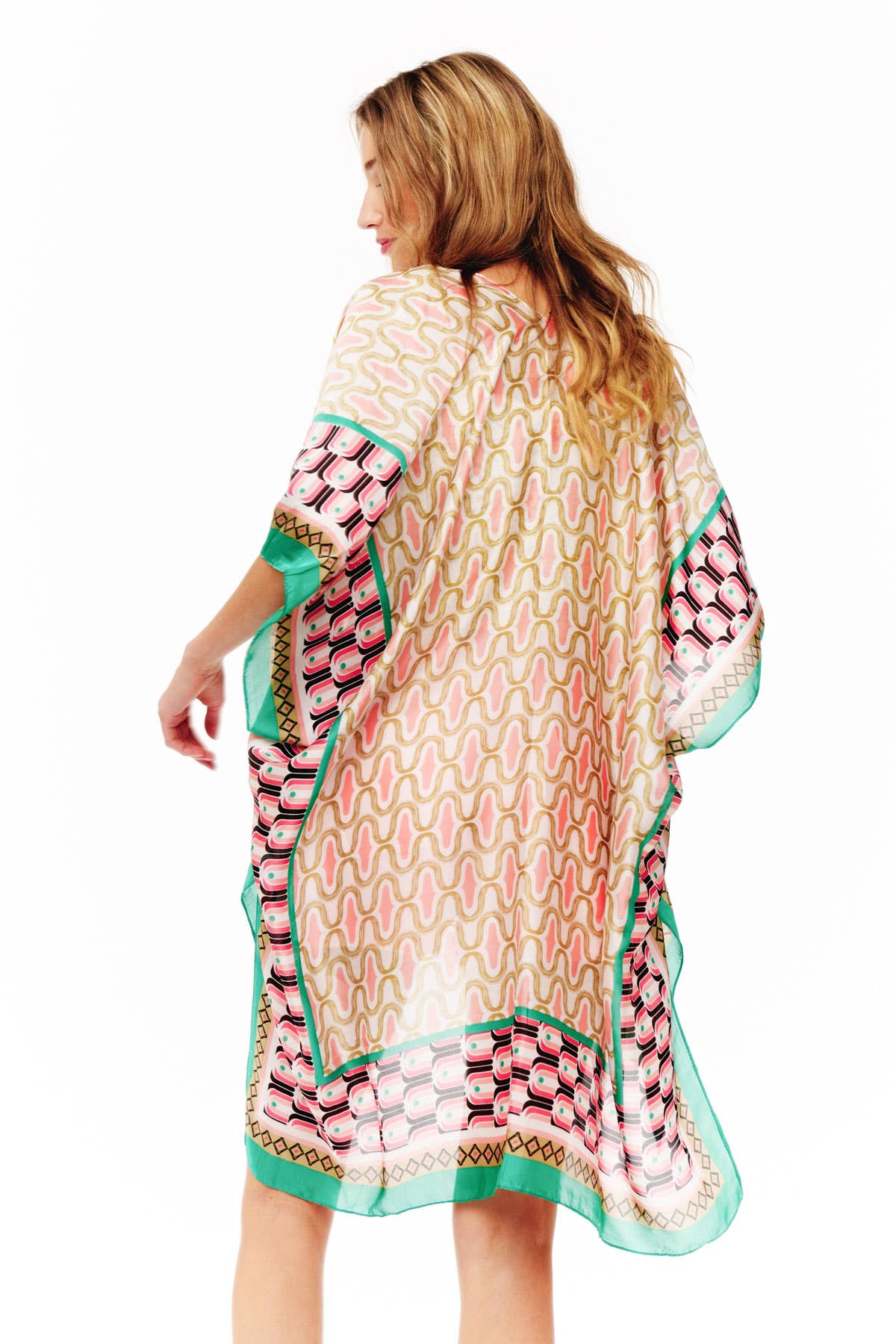 JOIA ACCESSORIES - Vente Kimono – femme - KIMONO EN SOIE IMPRIMÉ MULTICOLORE, BAAP 251319