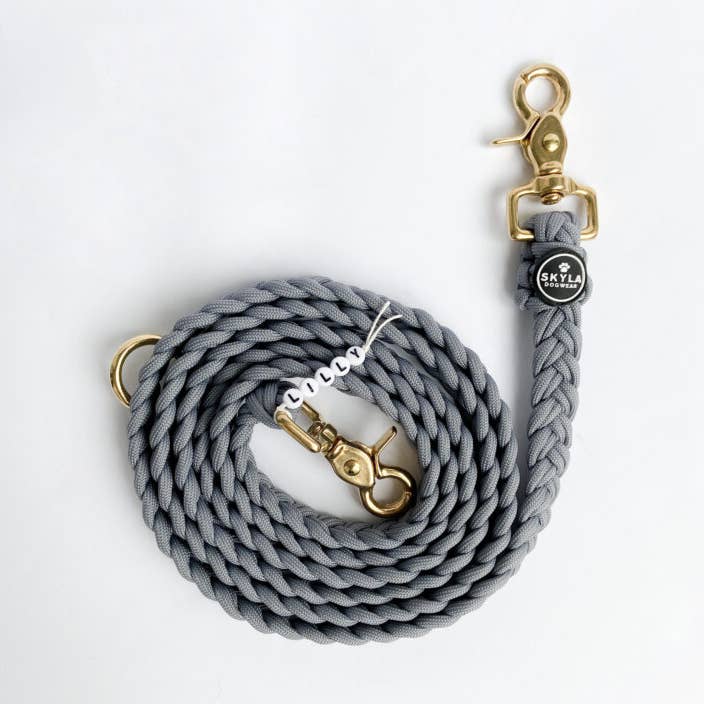 Leine Paracord grau für den Großhandel von Skyla Dogwear