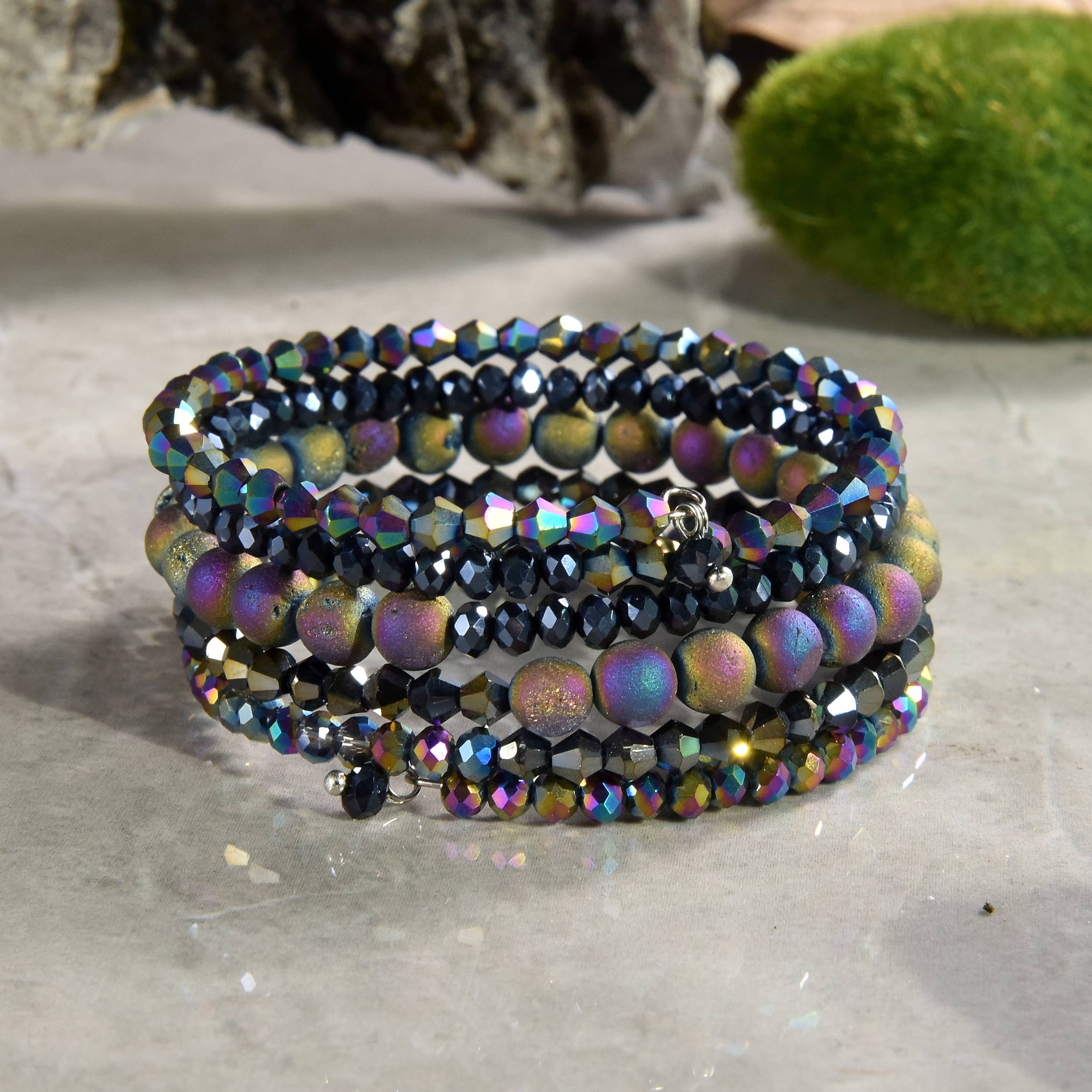 IST Jewelry – wholesale Beaded bracelet – Memory Wire Bracelets5