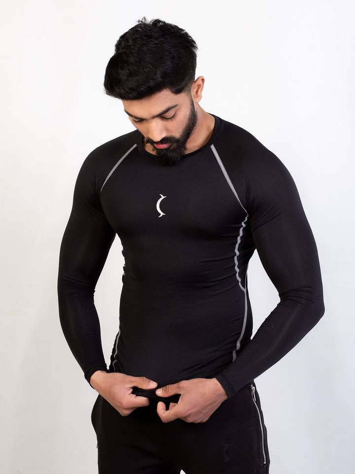 Compression Full Sleeves T-Shirt for wholesale by Bodybrics