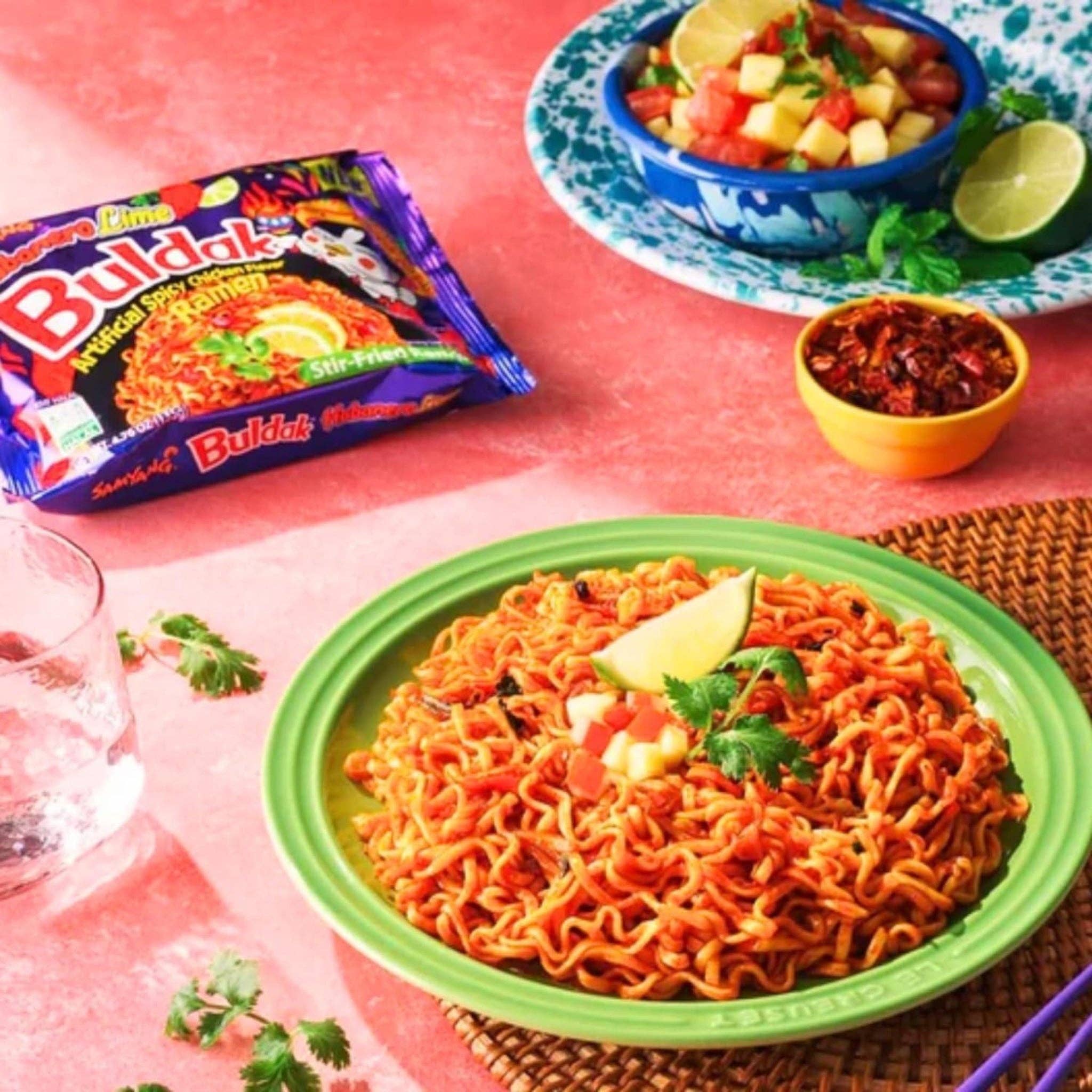 utoppa GmbH - Wholesale Ramen - Samyang Buldak Habanero Lime 135 g1