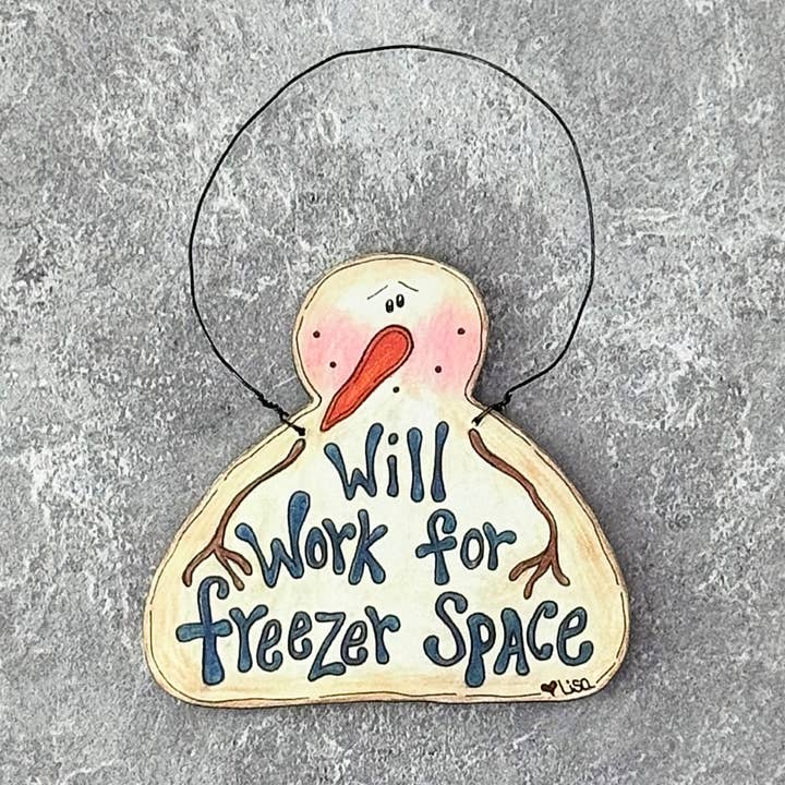 Adorno de Muñeco de Nieve para Espacio Pequeño de Congelador para venta al por mayor de Honey and Me