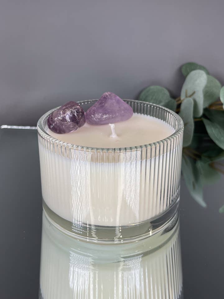 DJUP AMETIST | Jarred Essence för wholesale av Chill Flame Candle Studio