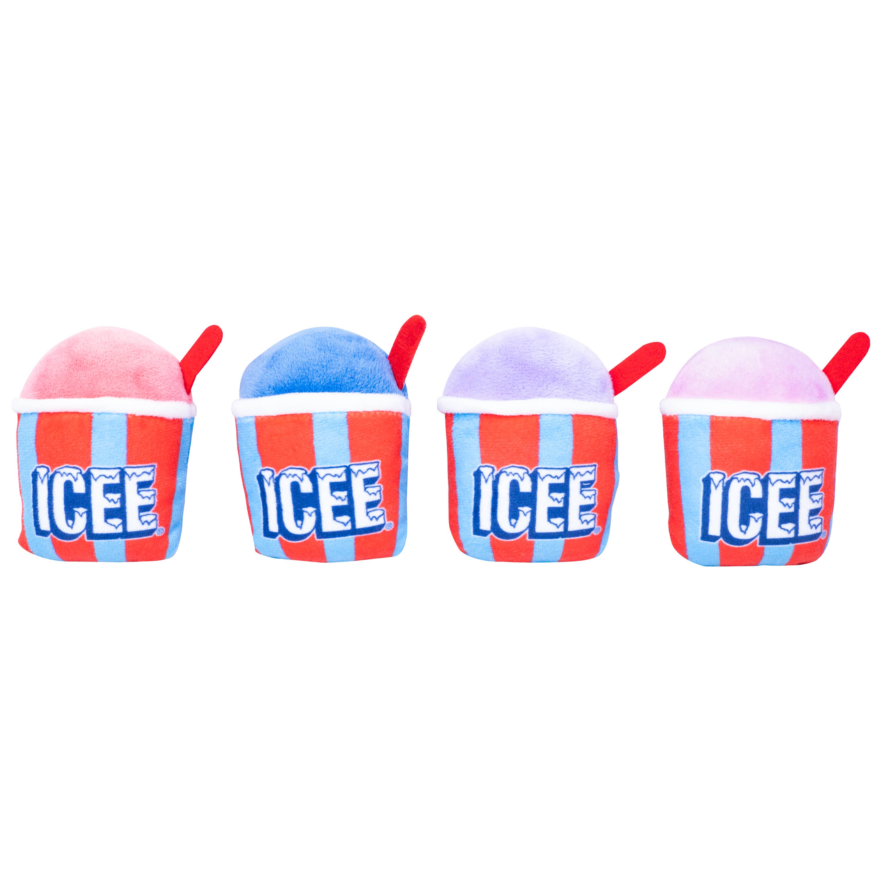 Fizz Creations Inc - Vente Coussin décoratif - Coussin en peluche ICEE avec mini peluche ICEE2