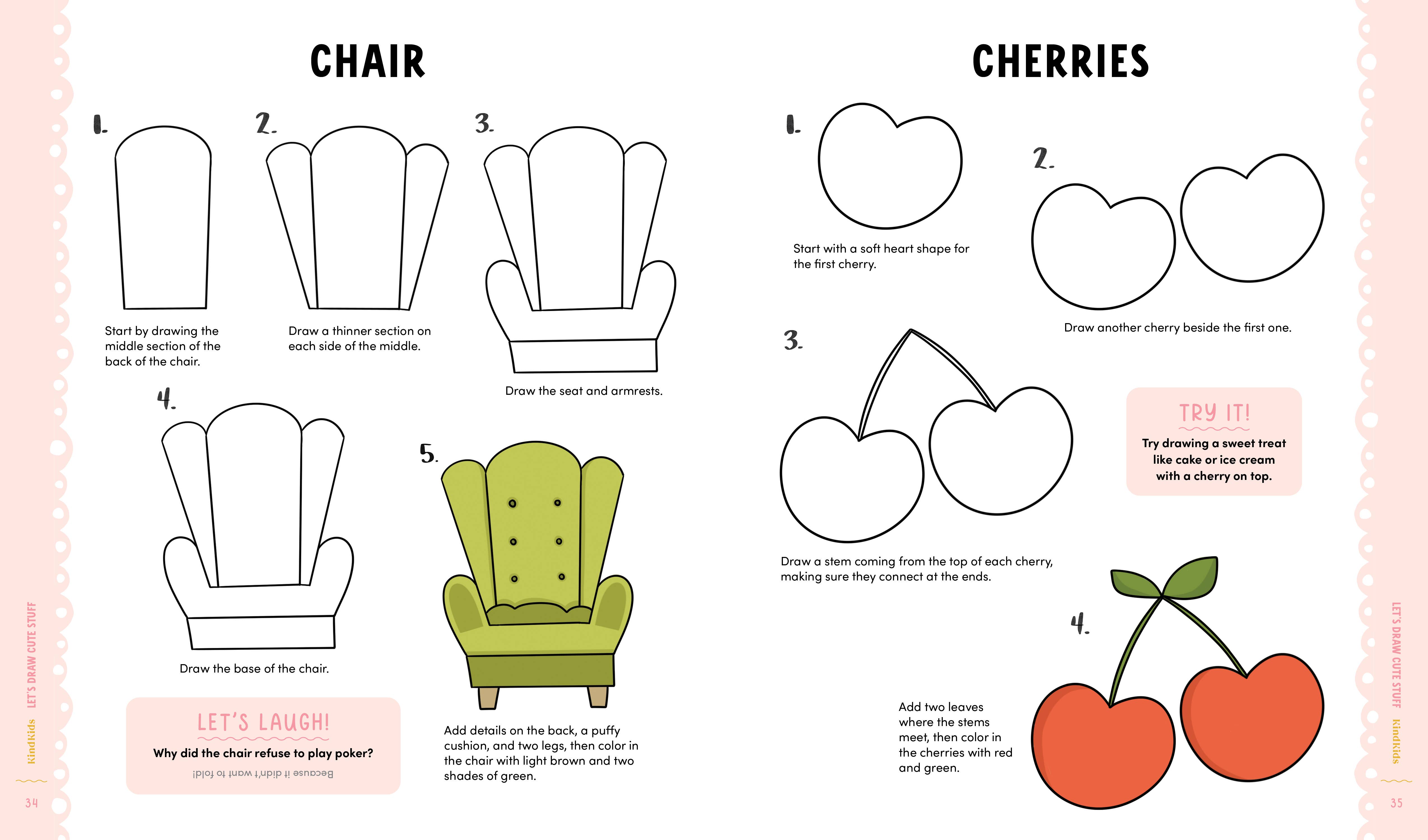 Better Day Books - Wholesale Crafts, Hobbies & DIY - KindKids Let's Draw Cute Stuff: 100 Simple Drawing Lessons9