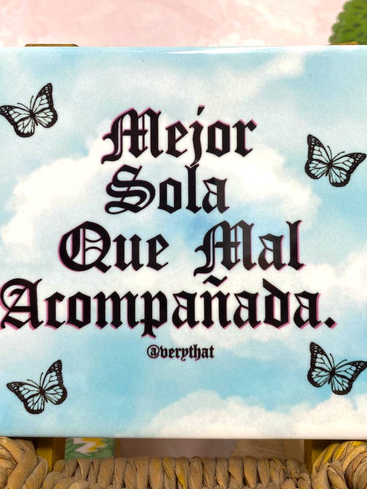 Mejor Sola Tile / Coaster for wholesale by Very That