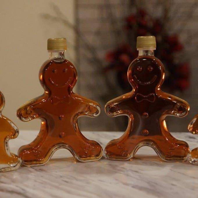 G&W Maple Products - Wholesale Maple syrup - Maple Syrup| Glass Gingerbread Man| 250 ml2