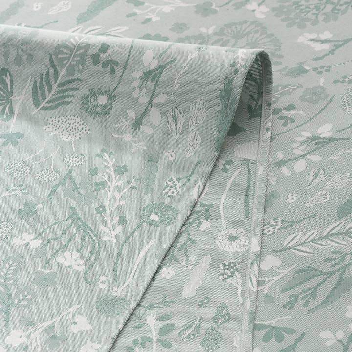 GAMUSI - Wholesale Tablecloth - Waterproof jacquard cotton floral tablecloth ALERCE11