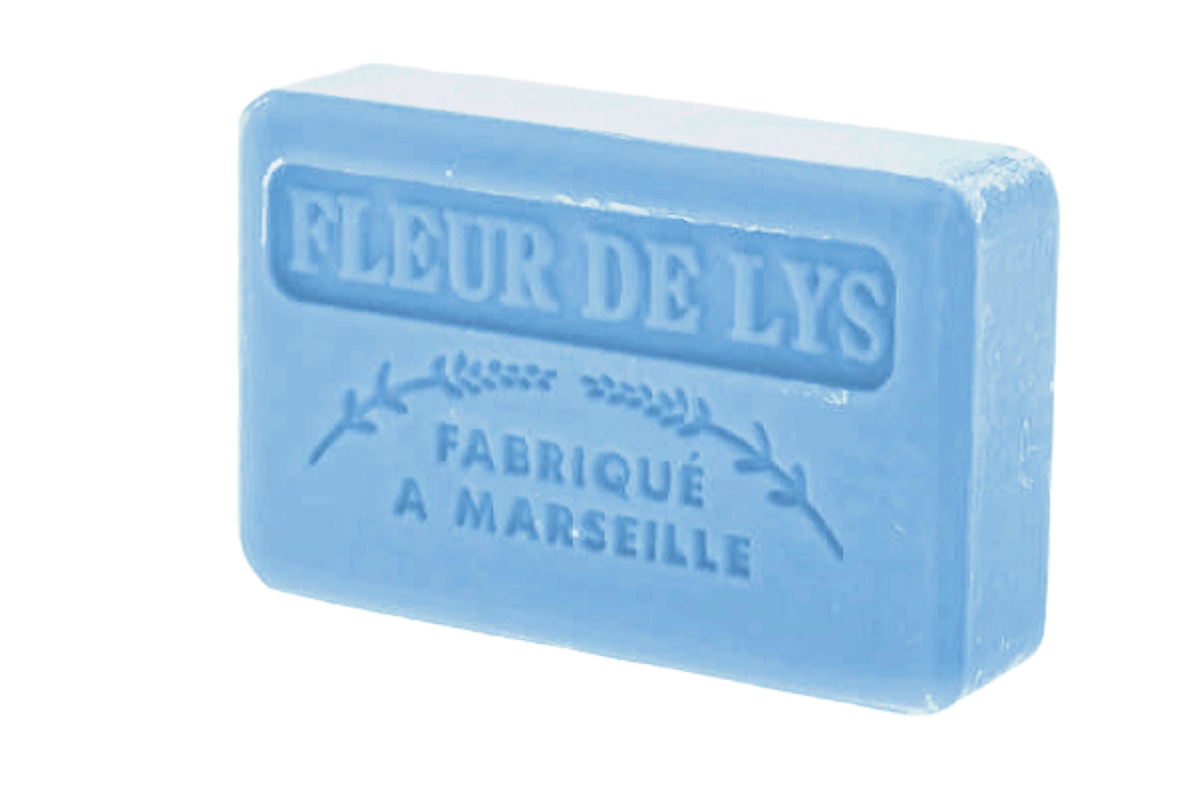 French Soap Wholesale – wholesale Tvål – 125 g grossistfransk tvål med fleur de lys (krollilja)2