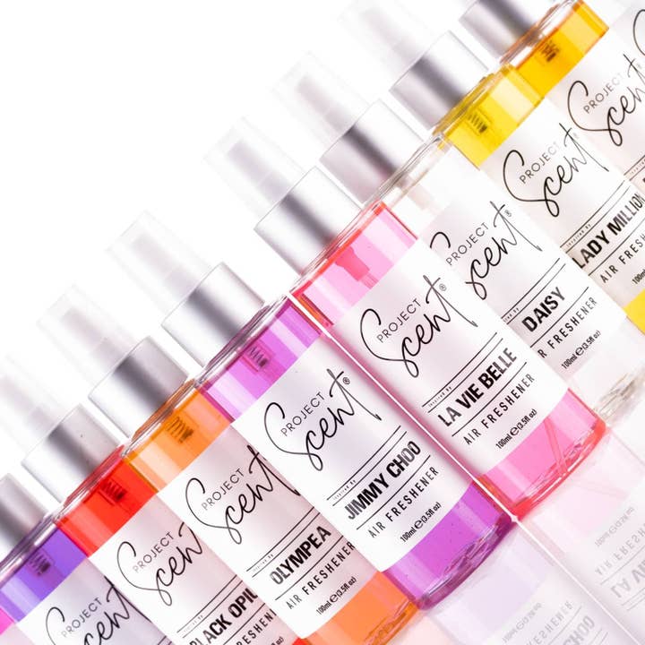 Project Scent – wholesale Air freshener – Air Freshener Spray 100ml | Room Spray in 70+ Scents | Handmade UK1
