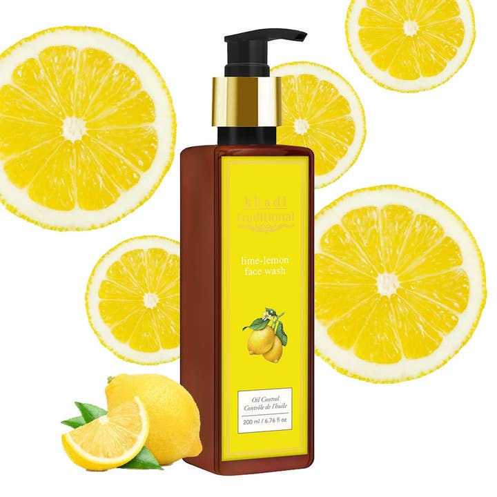Lime-Lemon Face Wash for wholesale by Kalaa Inc.
