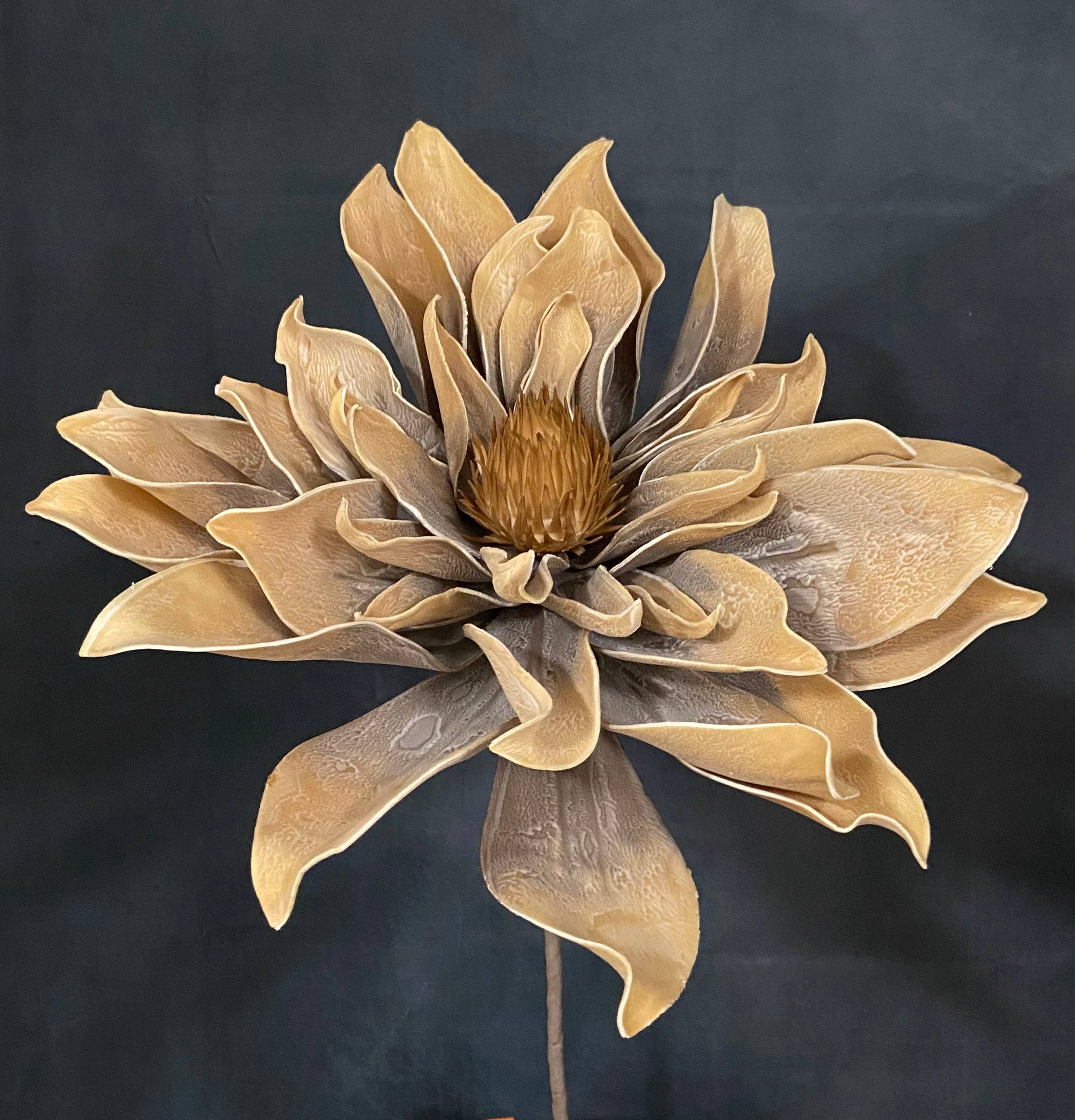 The Light Garden Collection - Wholesale Artificial Flowers - CHESTNUT BROWN FOAM FLOWER