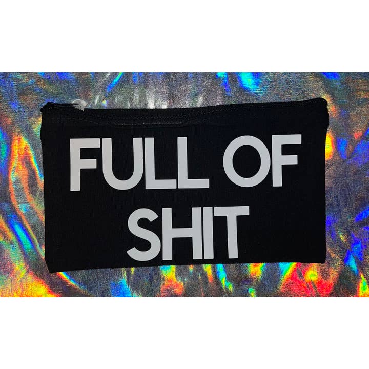 MP Bag Makers - Vente Pochette – femme - Sac Mini Full of Shit (sac fourre-tout amusant)