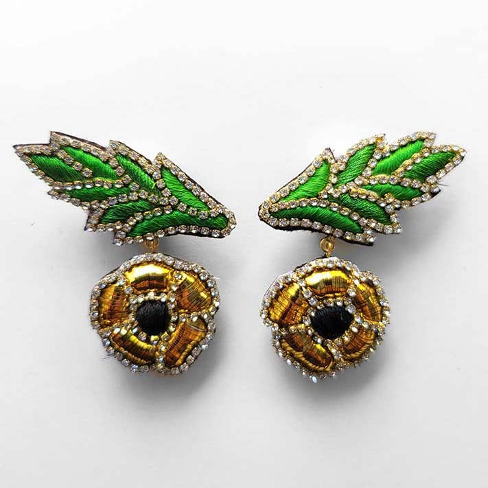 Céleste Mogador - Wholesale Hangende/ronde oorbellen - Nina S oorbellen met clip1