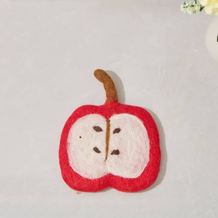 Sparkle Being - Wholesale Coasters - Handmade Felt Coffee Cup Mug Table Mat Coasters - Fruits3