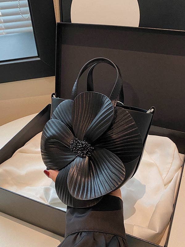 Plush Looks - Venta al por mayor Bolso con asas - Mujer - Bolsos de mano, cruzados y tote con diseño floral, pliegues y juntas divididas26