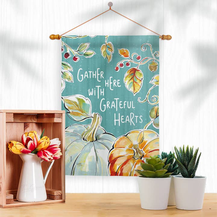 Two Group Flag Co - Wholesale Flag - Pumpkin Patch Falltime Harvest Autumn Decor Flag2