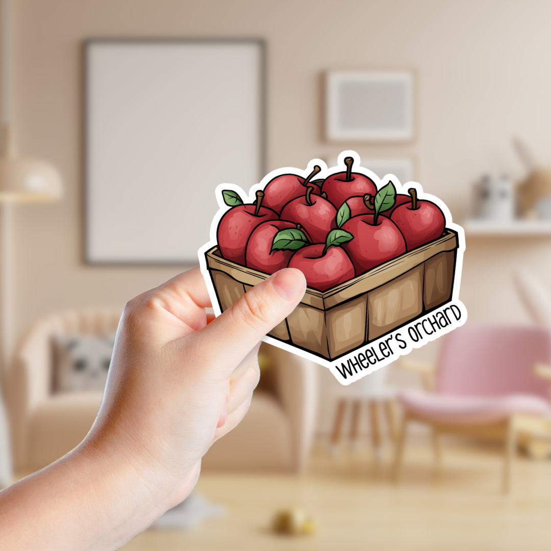 Shoreline Summit - Wholesale Sticker - Carton of Apples Souvenir Sticker1