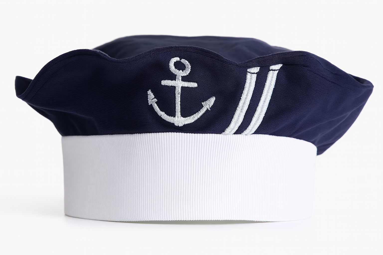 Fennco Styles - Wholesale Newborn/Knit Hat - Baby - Embroidered Anchor Nautical Sailor Cotton Baby Hat0
