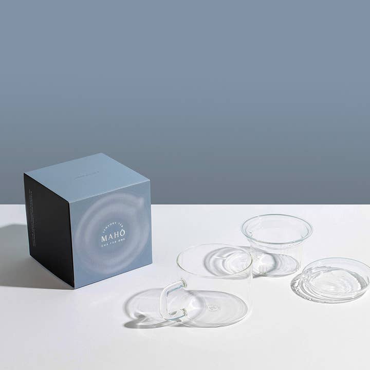 Chá for One Clear Tea Set for wholesale by MAHŌ Sensory