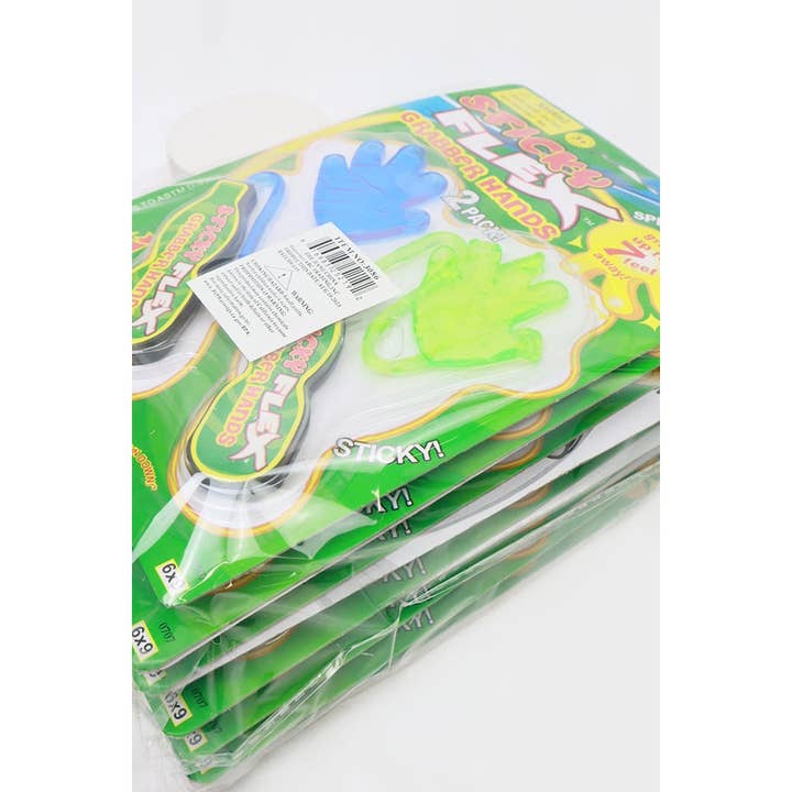 MIX COLOR Sticky Flex Grabber Hands for wholesale on Faire4