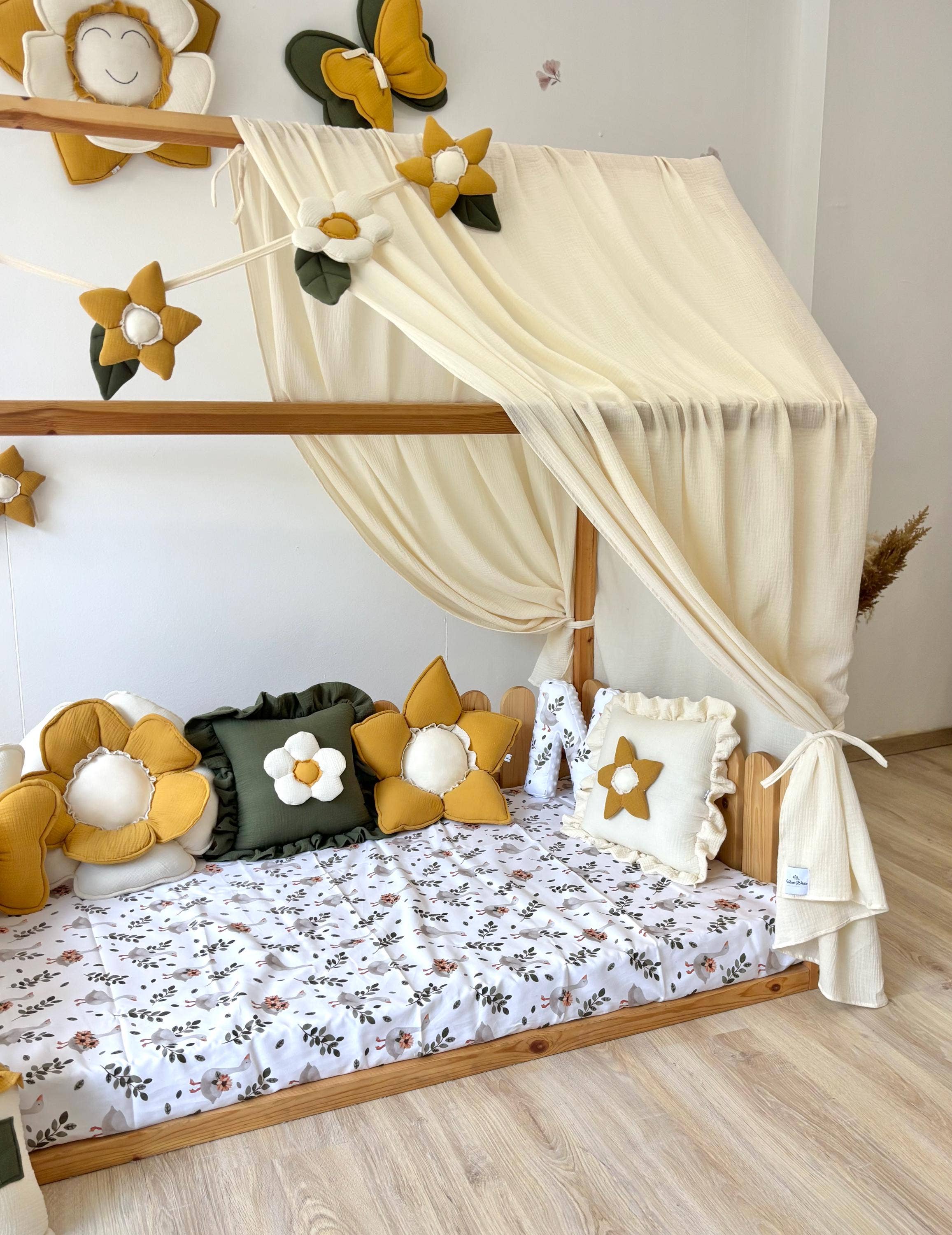 Velvet White – wholesale Bed canopy – Child & baby – Muslin Canopy | Toddler Bed Canopy1