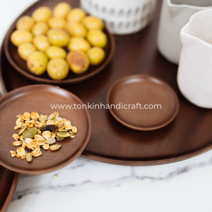 Tonkin Handicraft - Wholesale Dinner plate - Wooden plates8