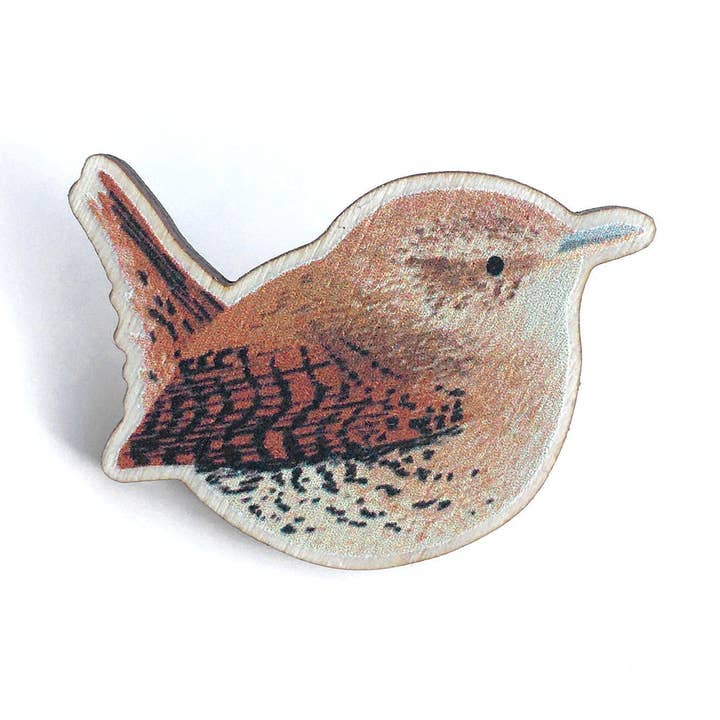 Tom Hardwick - Wholesale Reversspeld/knoop - Wren houten speld0