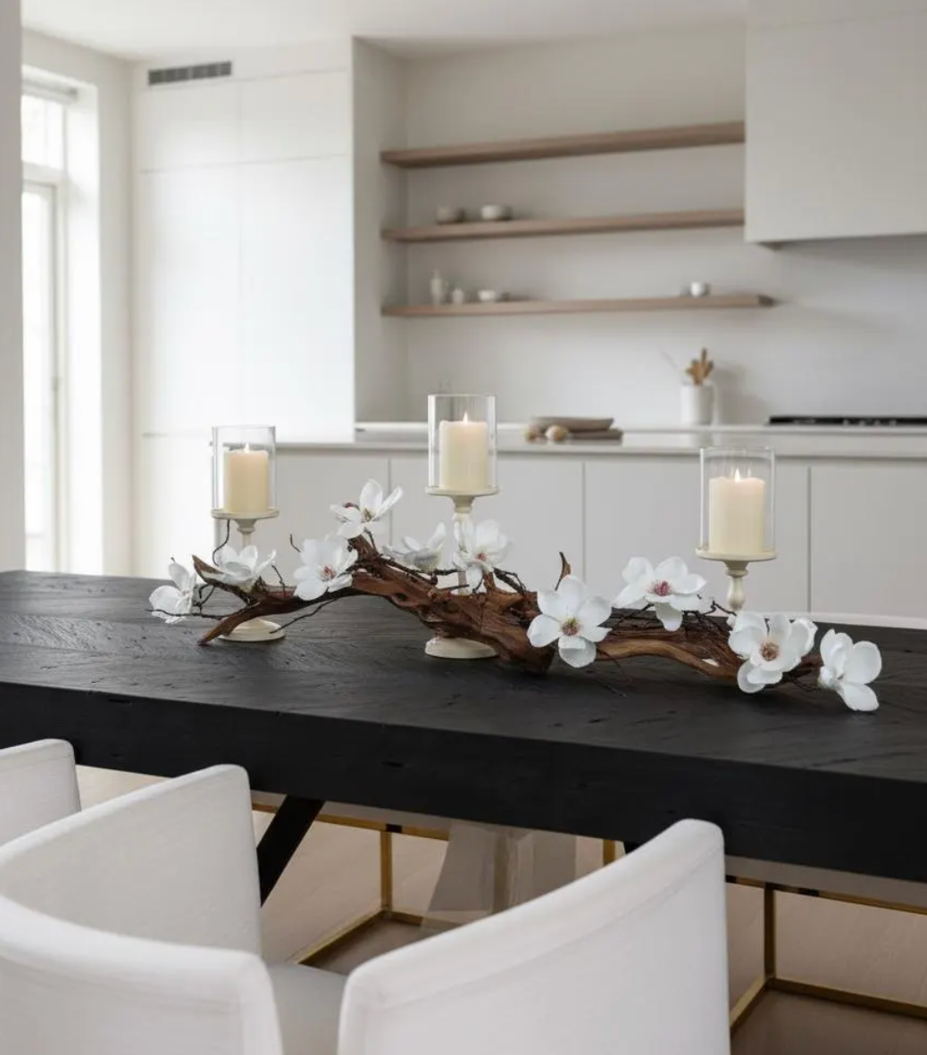 Branch & Wick Company - Wholesale Artificial Flowers - Farmhouse Table Decor for Dining, Coffee Table & Mantle 10