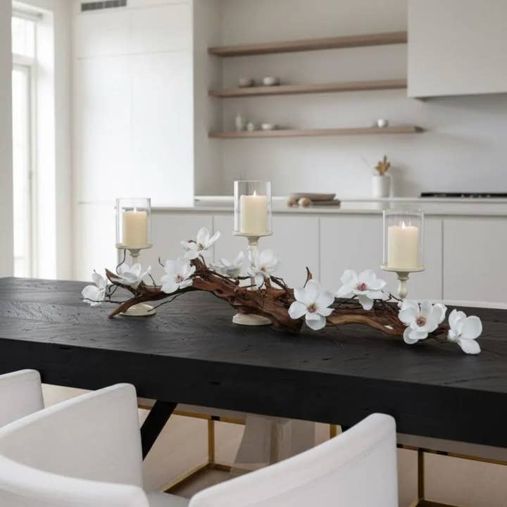 Branch & Wick Company - Wholesale Artificial Flowers - Farmhouse Table Decor for Dining, Coffee Table & Mantle 10