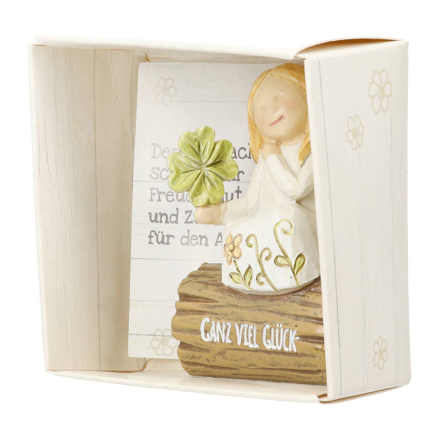 natural colors Figure Angel Motivator 3-assorted beige H. 8.5 cm, PU 18 for wholesale on Faire4