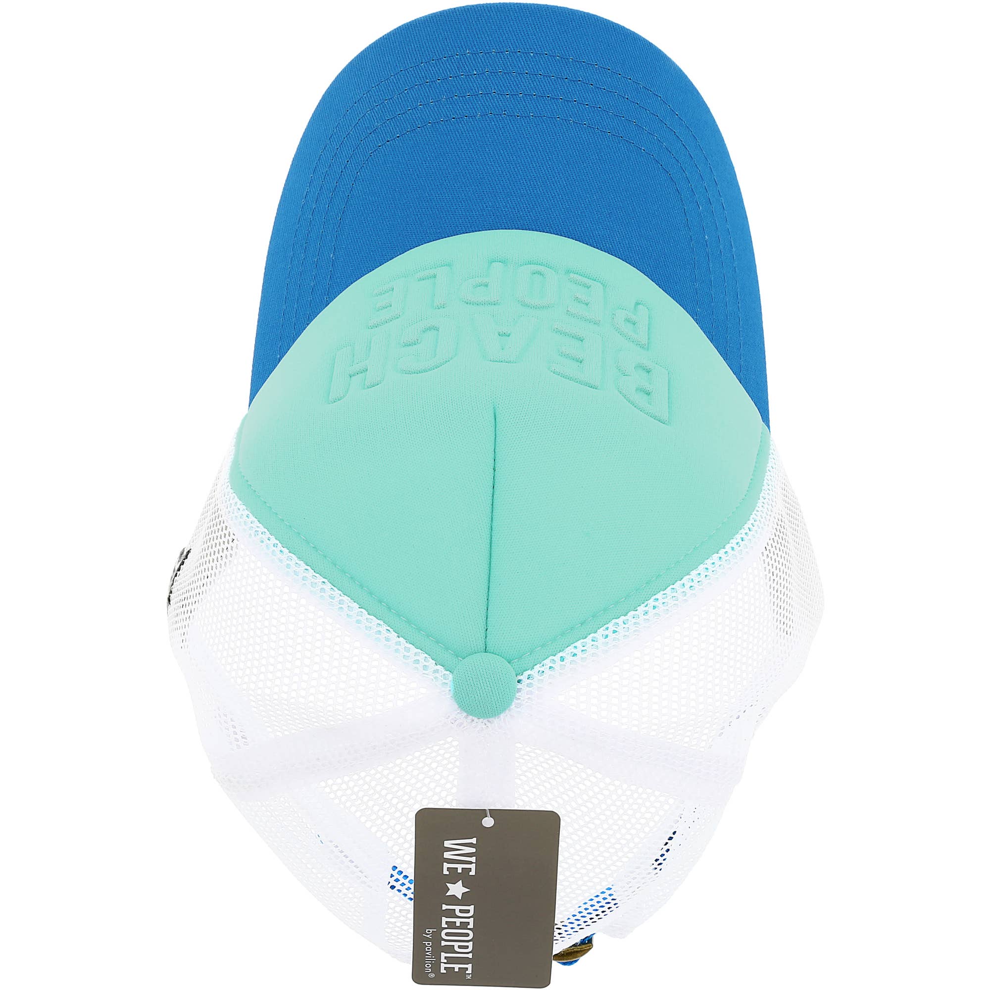 Pavilion - Vendita all'ingrosso Cappellino  da camionista - Unisex - Beach People - Cappello regolabile in neoprene blu chiaro8