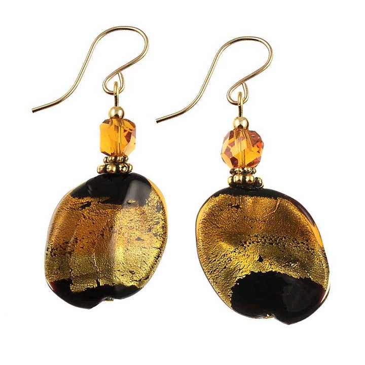 Boucle d'oreille SE-320 Nugget Harvest Moon pour la vente par Andrea Menghetti