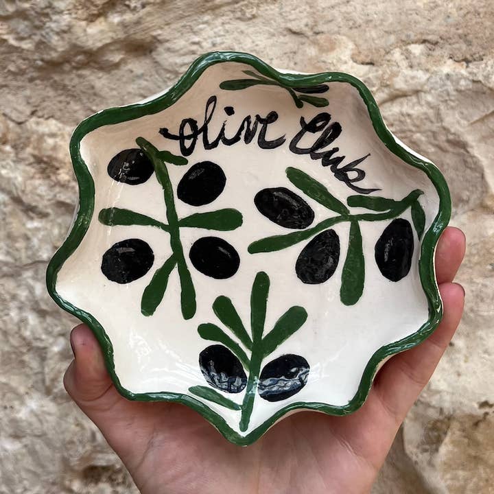 Sofia Lembeye - Wholesale Decorative Plate/Dish/Bowl - Bowl Olive Club0