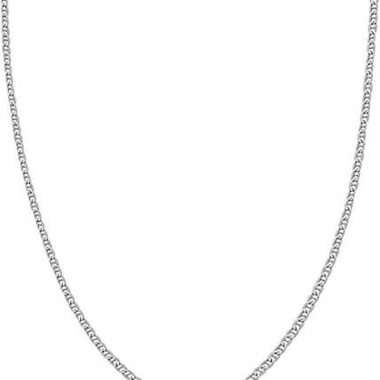 Vesa Jewels – Colar de elos e correntes por atacado – Corrente Sólida Prata de Lei Mariner/Âncora1