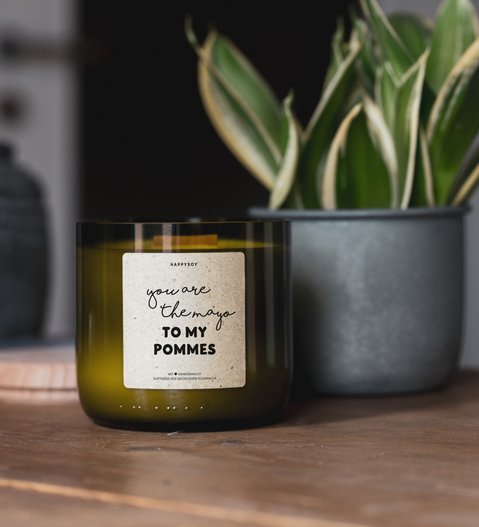 Happysoy - Wholesale Jar/Filled Candle - Scented candle - you are the mayo to my fries3