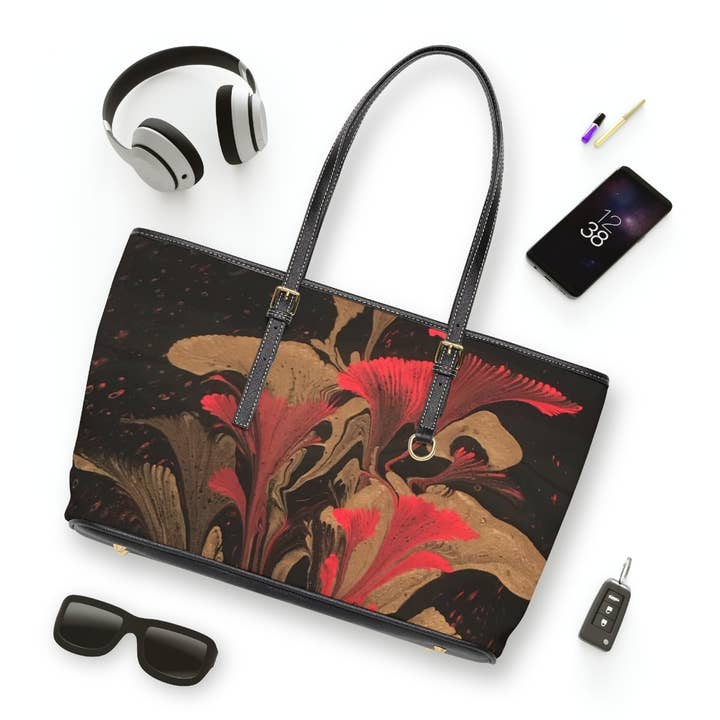 Schultertasche aus PU-Leder für den Großhandel von Petagail Designs