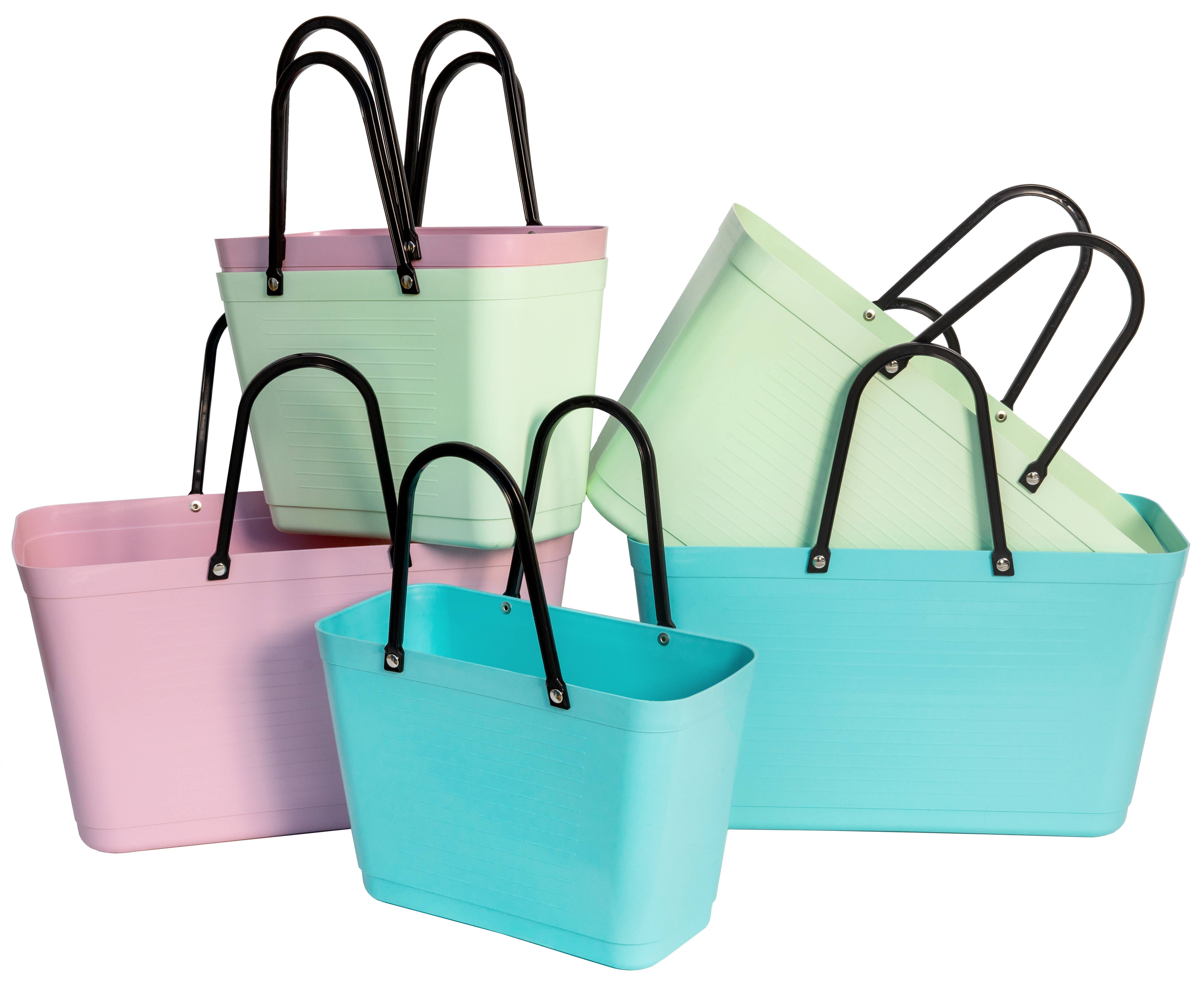 Port Style Enterprises Canada - Wholesale Grocery/Shopping Bag - HINZA ECO Bag Small Aqua 7.5L/7.5Q1