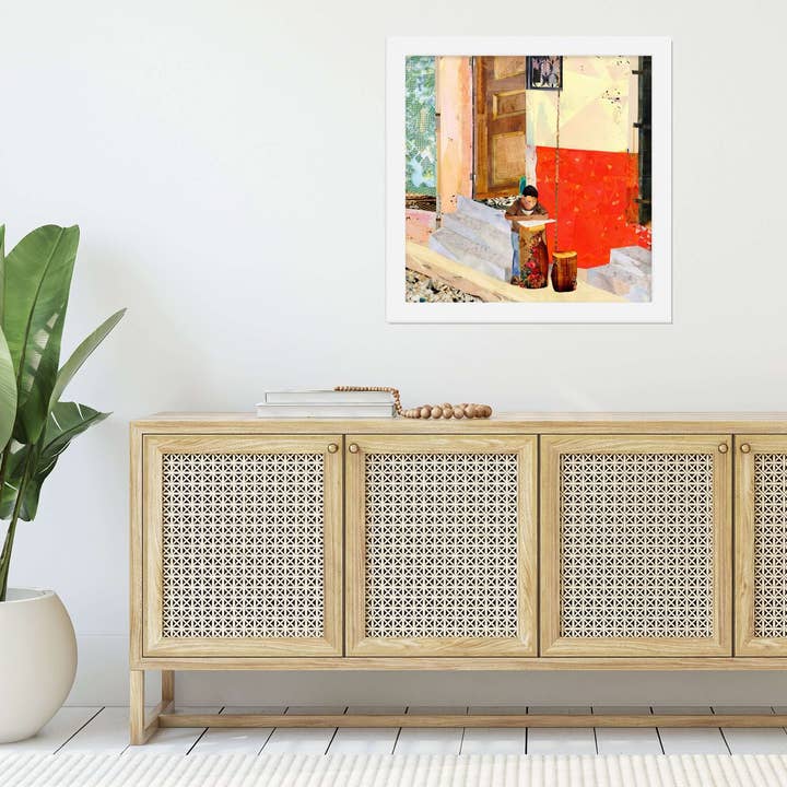 more the merrlier - Wholesale Art Print - Copán Ruinas, Honduras Framed Collage Art Print3