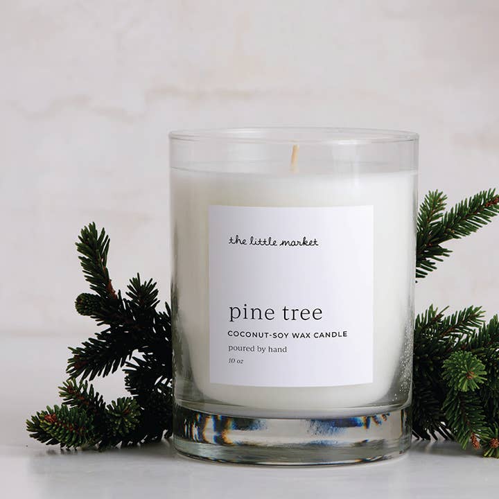 Candle - Pine Tree for wholesale by The Little Market