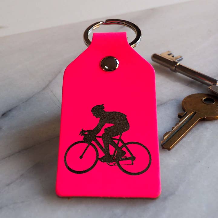 Stabo – wholesale Keychain – Unisex – cyclists leather handmade key chain9